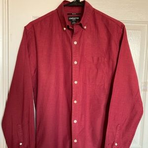 Liz Claiborne Men slim fit button down shirt. Size Small.
